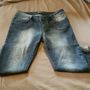 L.e.i ashley low rise jean